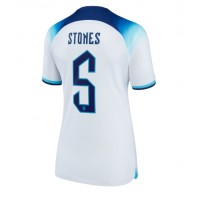 England John Stones #5 Fußballbekleidung Heimtrikot Damen WM 2022 Kurzarm